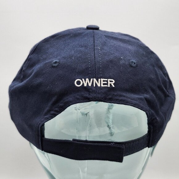 Samuel Adams Navy Blue Adjustable Baseball Cap With Owner Embroidery On Back - Picture 5 of 11